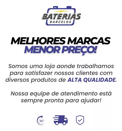 Bateria Zetta Automotiva 60ah (z60d) - Entrega Rápida