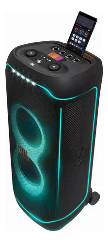 Alto-falante JBL Partybox Ultimate portátil com bluetooth preto 110V/220V